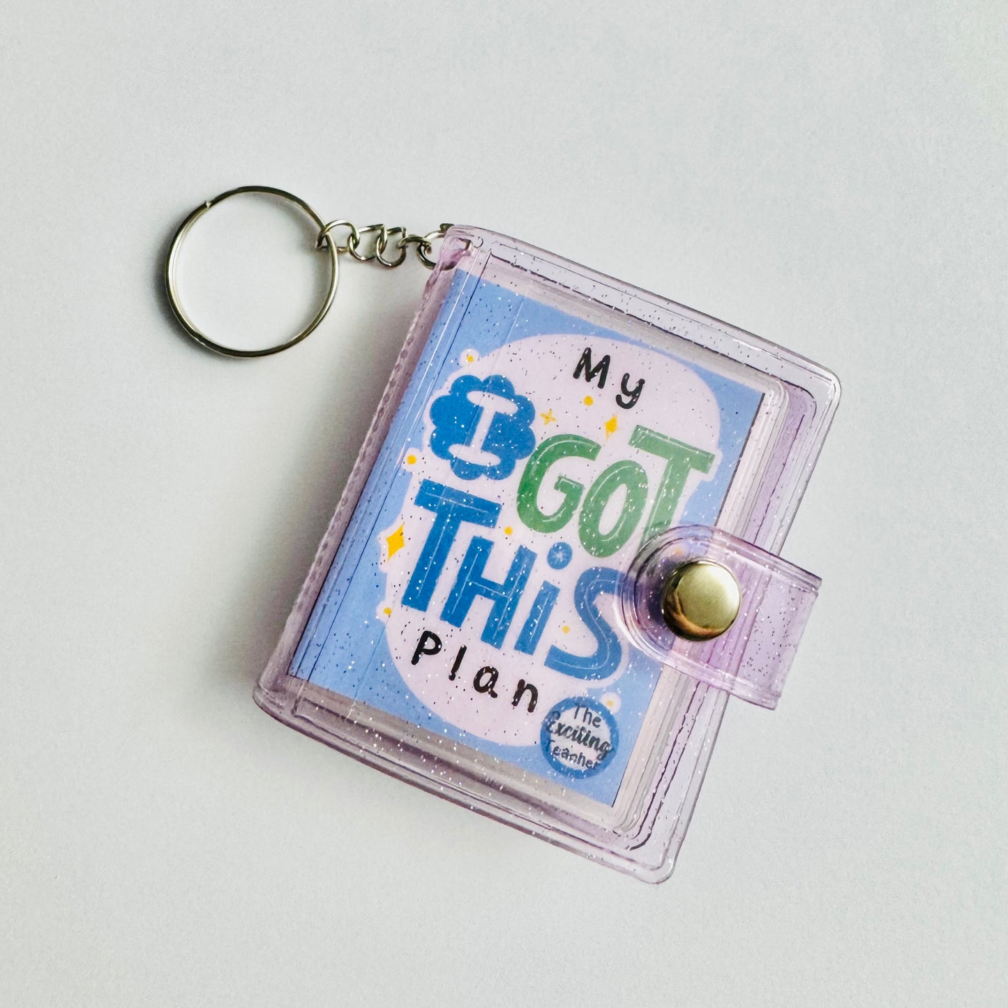"My 'I Got This' Plan" Coping Strategies & Grounding Techniques Pocket Keyring
