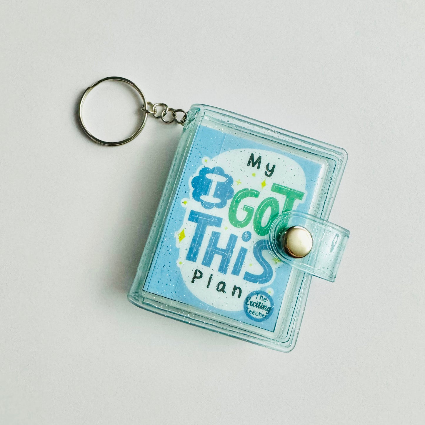 "My 'I Got This' Plan" Coping Strategies & Grounding Techniques Pocket Keyring