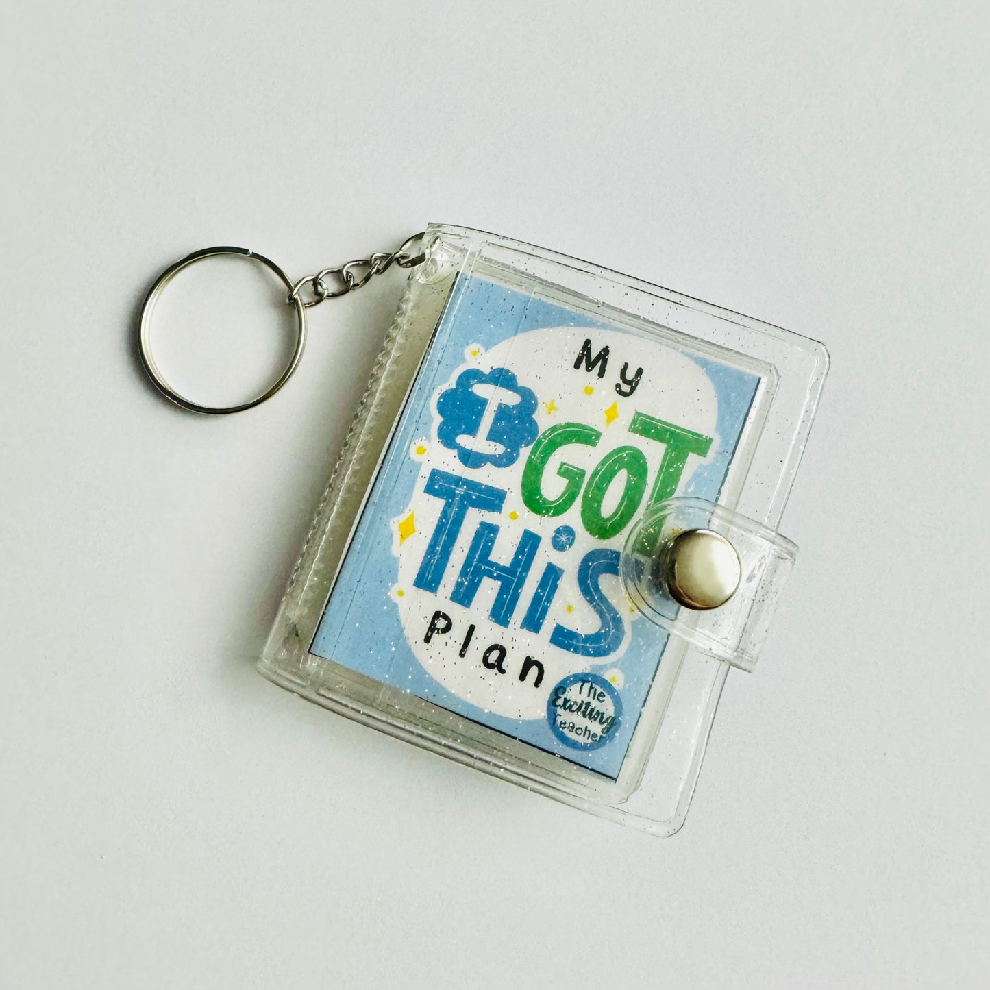 "My 'I Got This' Plan" Coping Strategies & Grounding Techniques Pocket Keyring