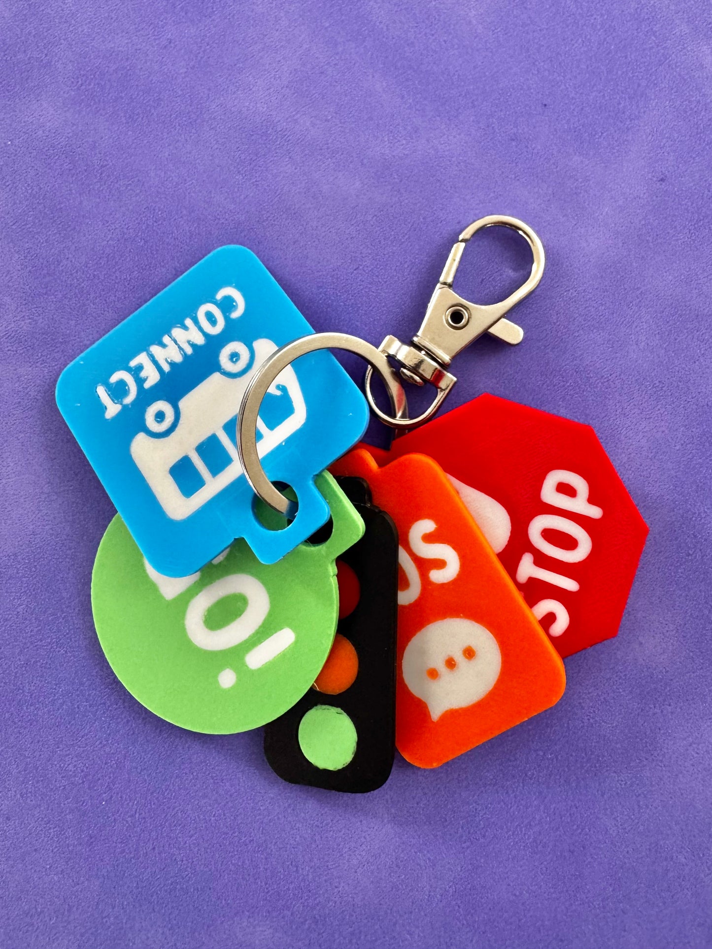 The Scribbles Roadmap Lanyard / Keyring Tools